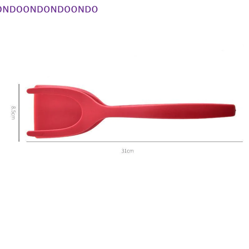 Silicone Kitchen Food Tongs With Heat Resistant Surface Non Slip Grip For Frying Fish Steak Grilling Home Cooking