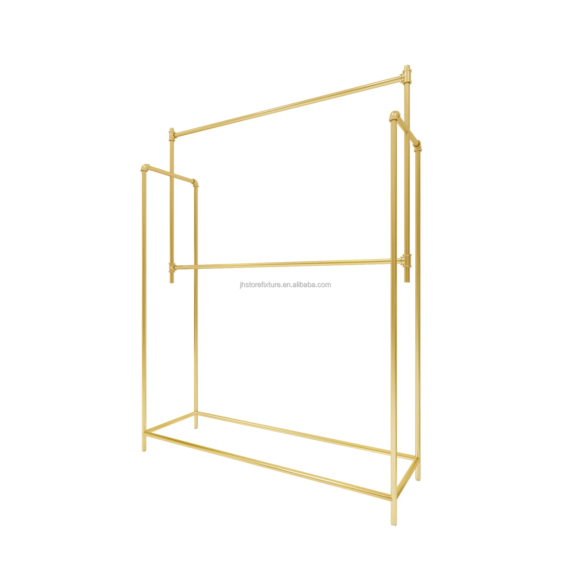 Metall-Präsentationsständer, doppelseitiger Kleiderbügel, Ständer, Kleiderständer für Bekleidungsgeschäfte, Herren