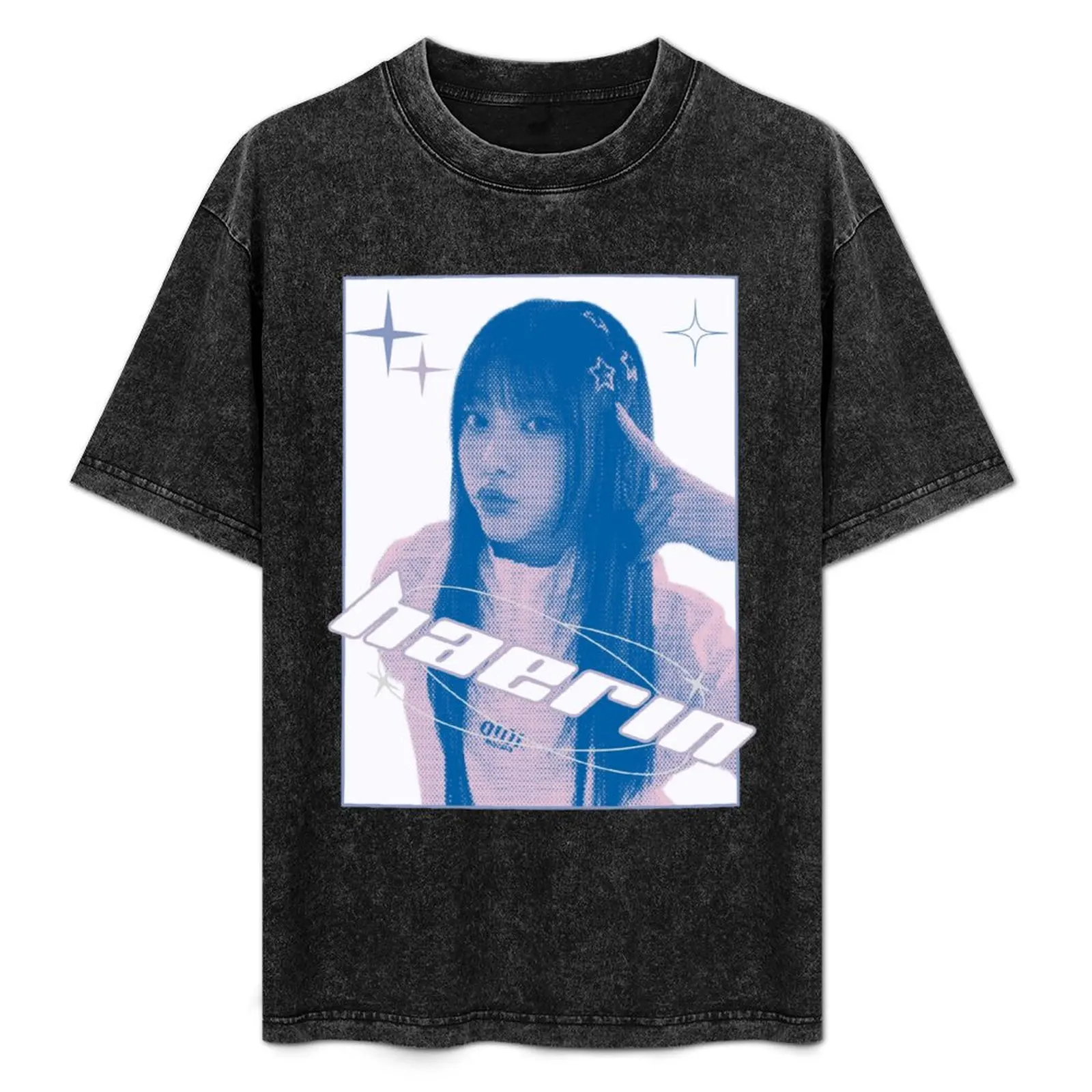 

Haerin NewJeans Y2K T-Shirt cute tops sports fans big and tall t shirts for men