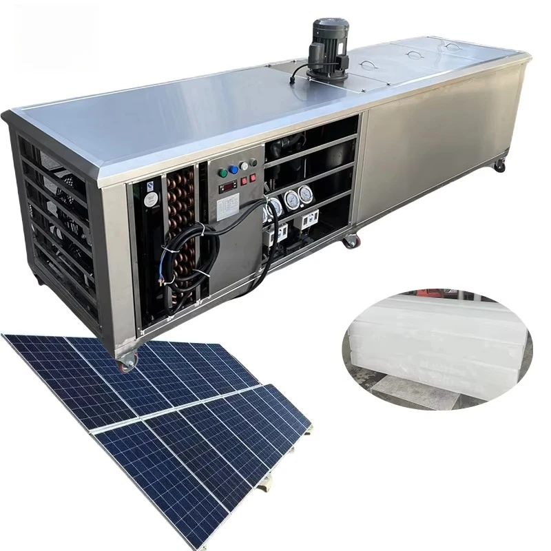 

Индивидуальная солнечная установка для производства льда: ледогенератор с солнечными панелями для промышленных ледозаводов