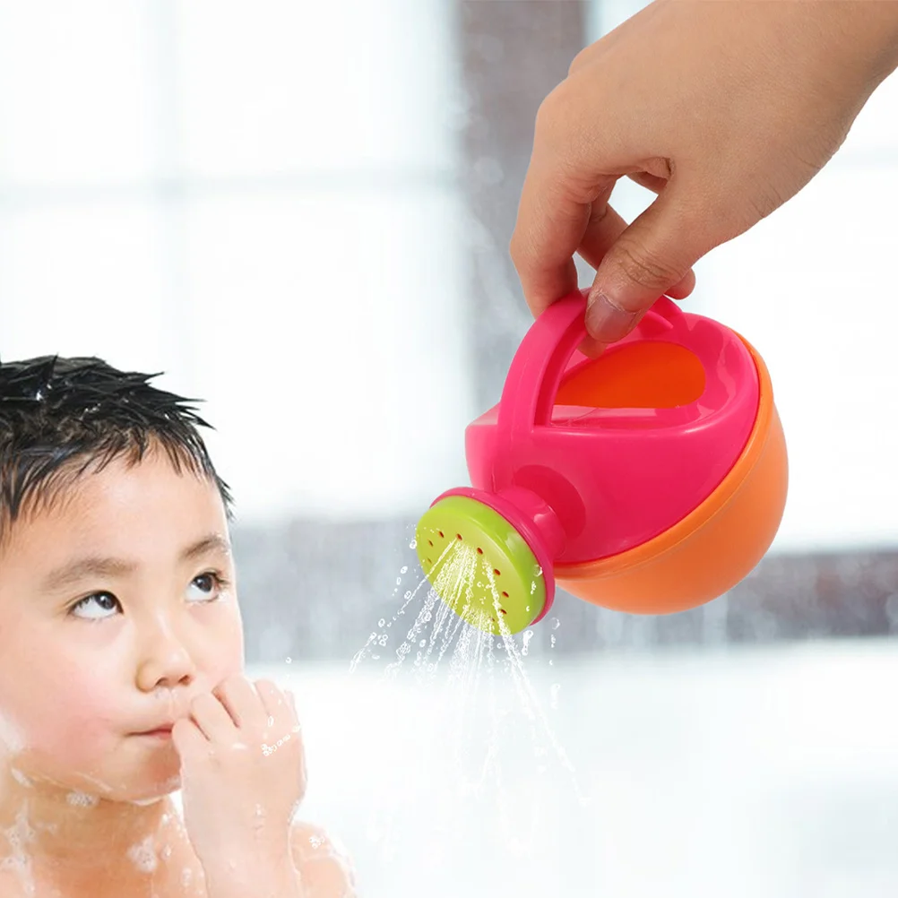 2 個子供用じょうろプラスチック製バススプレー軽量ハンドヘルドじょうろ屋外遊び用子供用水スプレー