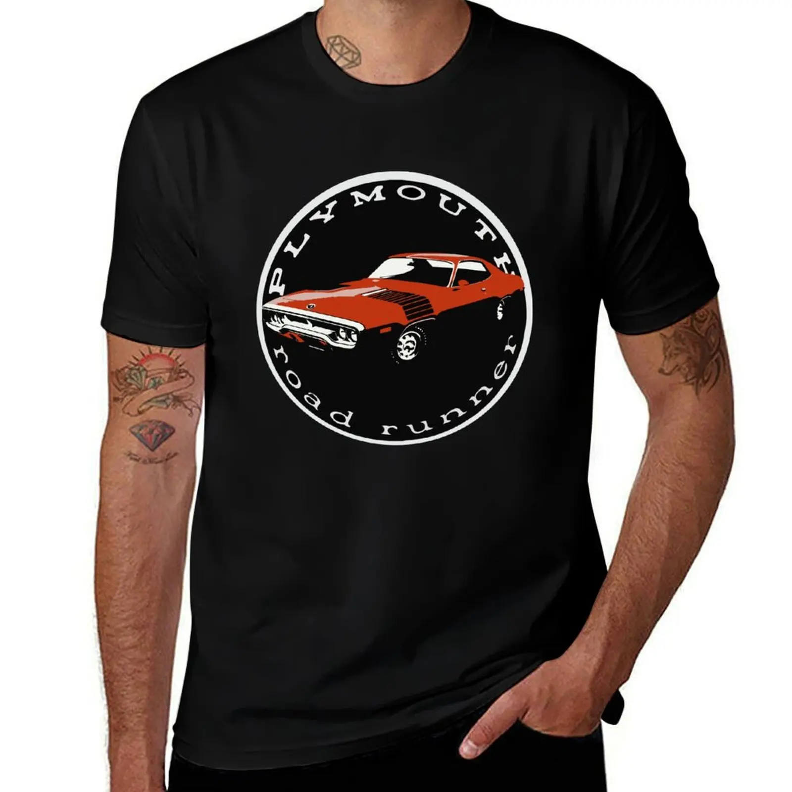 1972 Plymouth Road Runner Hardtop T-Shirt Sweat Resistant Workout Tee Shirt