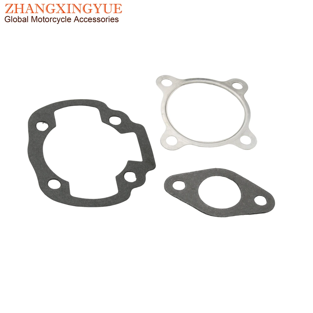 Scooter 70cc Cylinder Gasket Set Top End For Mbk Booster Stunt 50 Yamaha Target Slider Bws Zuma 50cc 2T