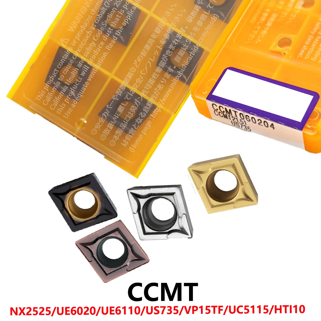 

Original CCMT06 CCMT060204 CCMT060208 CCMT09T304 CCMT09T308 CCMT120404 CCMT120408 CCMT120412 US735 UE6020 VP15T Carbide Inserts