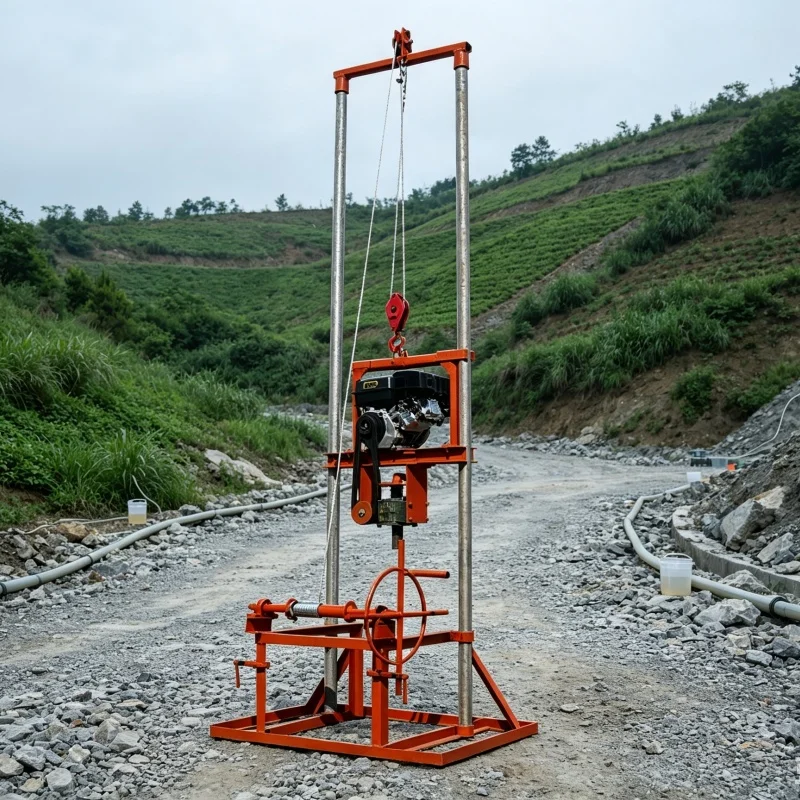 Customized Gantry Frame Water Well Drilling Rig, CE Certified Drilling Equipment for Water Intake in Africa & Southeast Asia