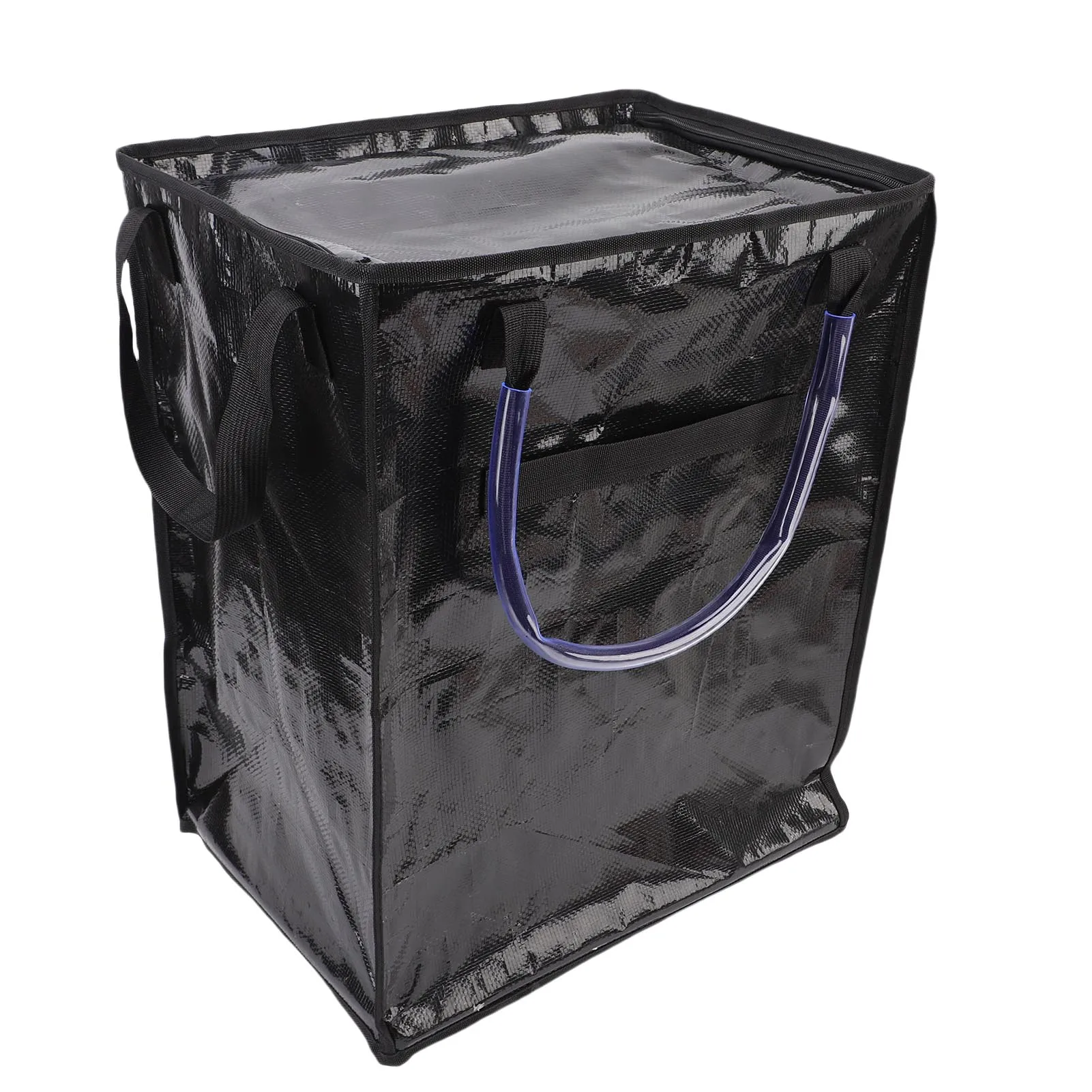 Boodschappentas met wielen, polyester, waterdicht, ruim, lichtgewicht, boodschappenwagentas voor thuis, buiten, kamperen, reizen
