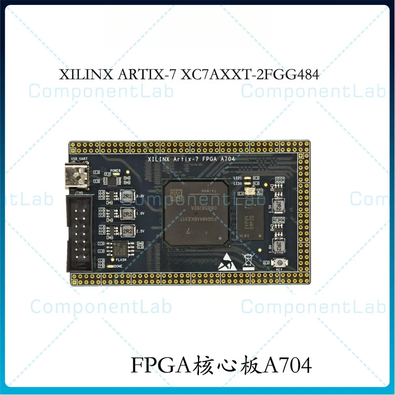 For Xilinx Artix‑7 FPGA Core Development Board XC7A35T XC7A100T XC7A200T A7‑Lite High‑Performance Programmable Logic Module