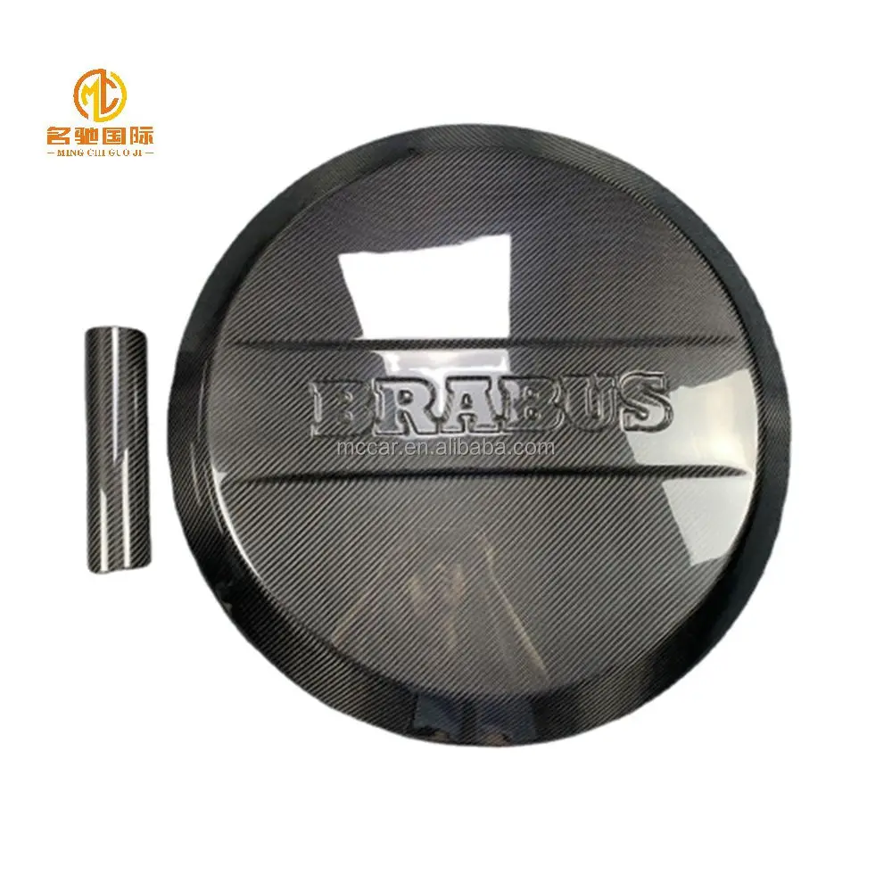 

B Style Dry Carbon Fiber Spare Wheel Tire Cover for Mercedes-benz G-Class W463 W464 G500 G550 G55 G63 Spare tire cover