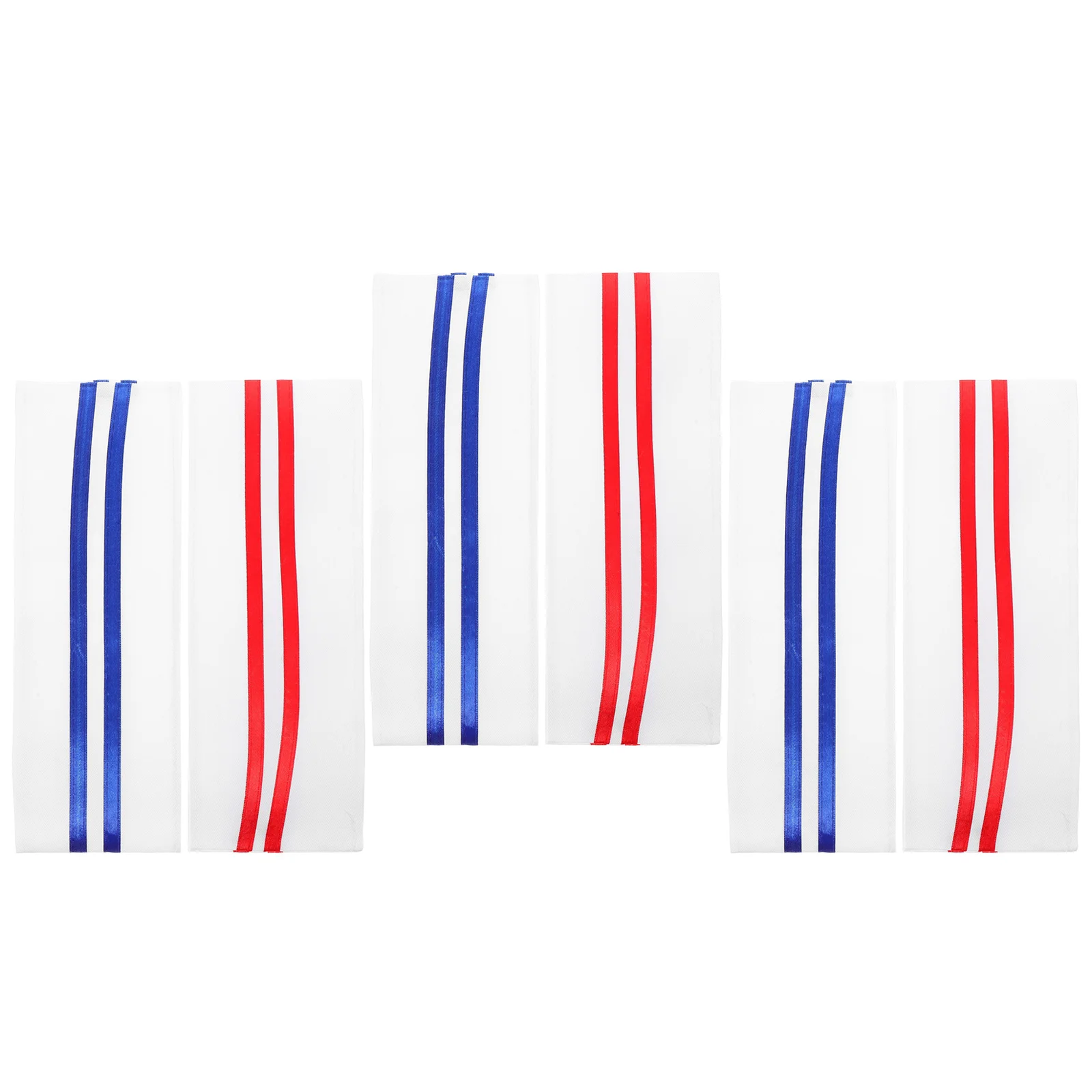 Gorro de Chef Unisex, gorro de cocina de poliéster reutilizable para restaurante, hornear, cocina, servicio de comida, Ropa de Trabajo, cómodo y transpirable, 6 uds.