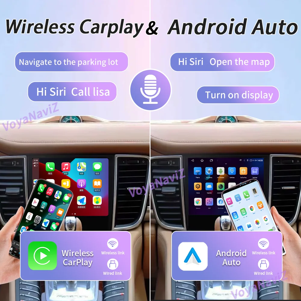 Android 16 wireless Carplay 8.4