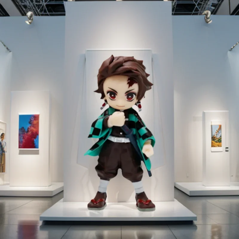 귀멸의 칼날 카마도 탄지로 네즈코 애니메이션 만화 피규어 블라인드 박스 창의적인 맞춤형 조각상 모델 장식품 서프라이즈 선물 상자