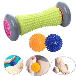 Foot Roller Massage Ball For Relief Plantar Fasciitis Reflexology Massager Deep Tissue Acupresssure Recovery Arm Back Leg Relax