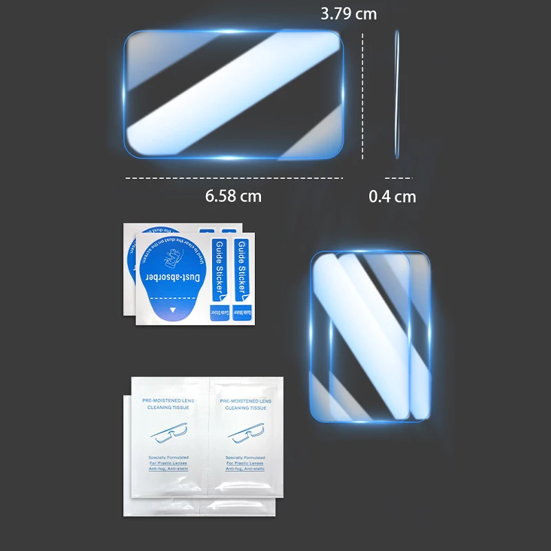 2PCS Tempered Glass For Insta360 GO Ultra Screen Protector HD Protective Films For Insta360 GO Ultra Action Camera Accessories