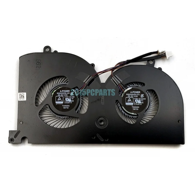 L+ New for MSI GS75 Stealth P75 creator GPU Cooling Fan