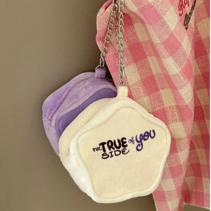Kawaii Sanrio Sumikko Gurashi Plush Wallet Cute Star Series Anime Backpack Pendant Transparent Small Bag Girl Festival Gift