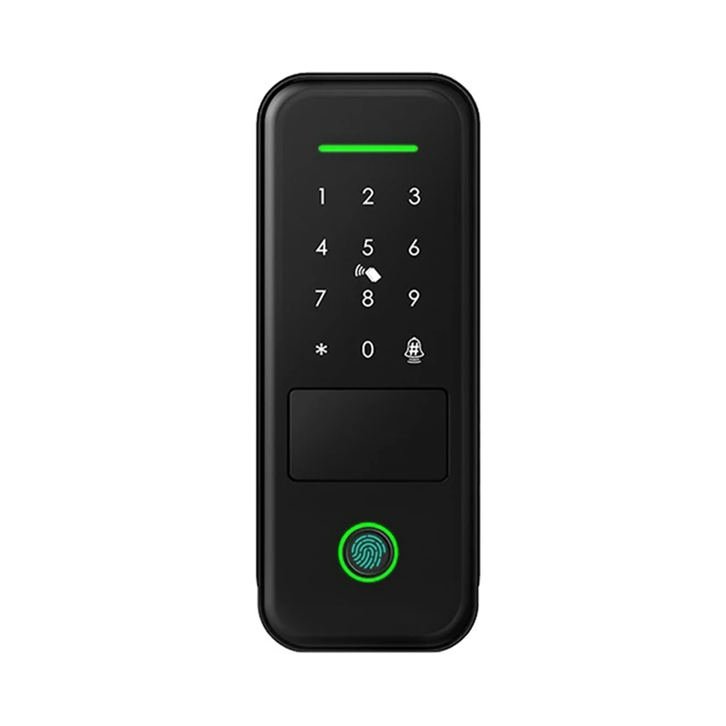 Fingerprint Outdoor Garden Lock Remote TUYA WIFI App Smart Life Code Keyless Smart Door Lock Electric Rim Lock