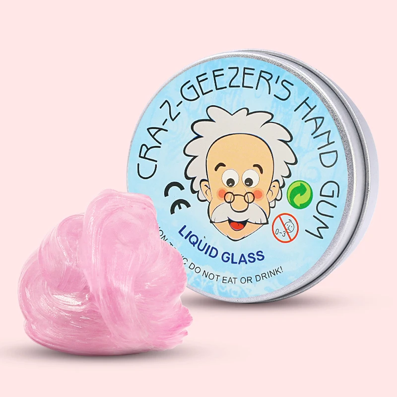 Błoto z kryształami ciekłymi, płyn nie Newtonowski, redukujące ciśnienie, ultracienka, przenośna zabawka redukująca ciśnienie.