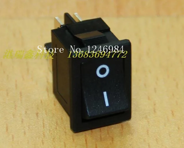 [SA]Power Switch Rocker Switch Black Dual RLEIL two tranches boat type toggle switch legs RL3-4 RED GREEN BLACK--100PCS/LOT