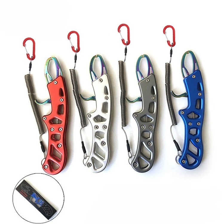 

New Color Titanium Fish Control Device, Luya Pliers Convenient Outdoor Fish Catcher EDC Fishing Tool