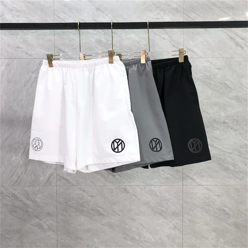 

YZY шорты Kanye, водонепроницаемые брюки с принтом, мужские и женские летние модные шорты-тренчи, спортивные повседневные шорты Trourers