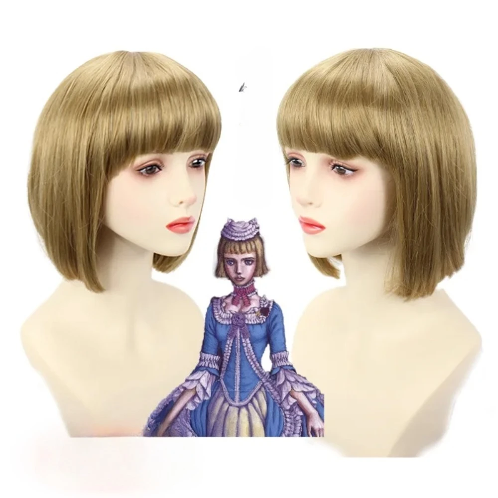 Farnese Berserk Cosplay Wig Ash Blonde Face Framing Layers Vintage Princess Styled Hair