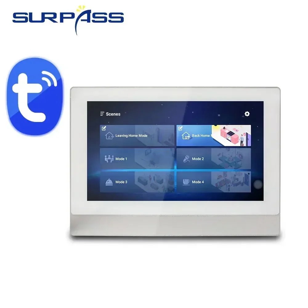 Android 8.1 wzmacniacz mocy 8 kanałów WiFi kompatybilne z Bluetooth wzmacniacze ścienne wsparcie Audio TUYA nagłośnienie Surround