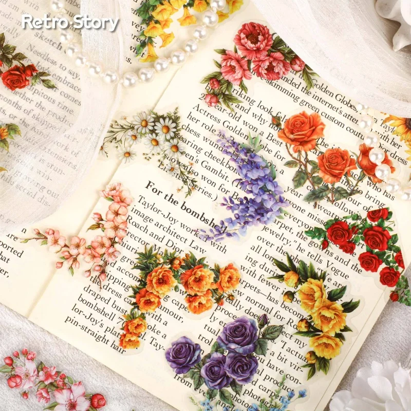

20pcs/1lot Kawaii Stationery Stickers Hua Jiao Junk Journaling Decorative Mobile Scrapbooking for stickers Scrapbook