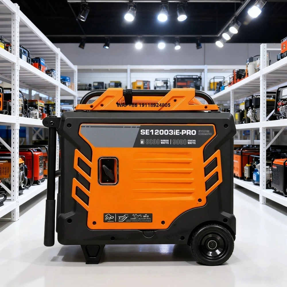 

9KW Dual Voltage 230V 380V Inverter Generator Low-Noise Stable Power Output for Commercial Residential Applications