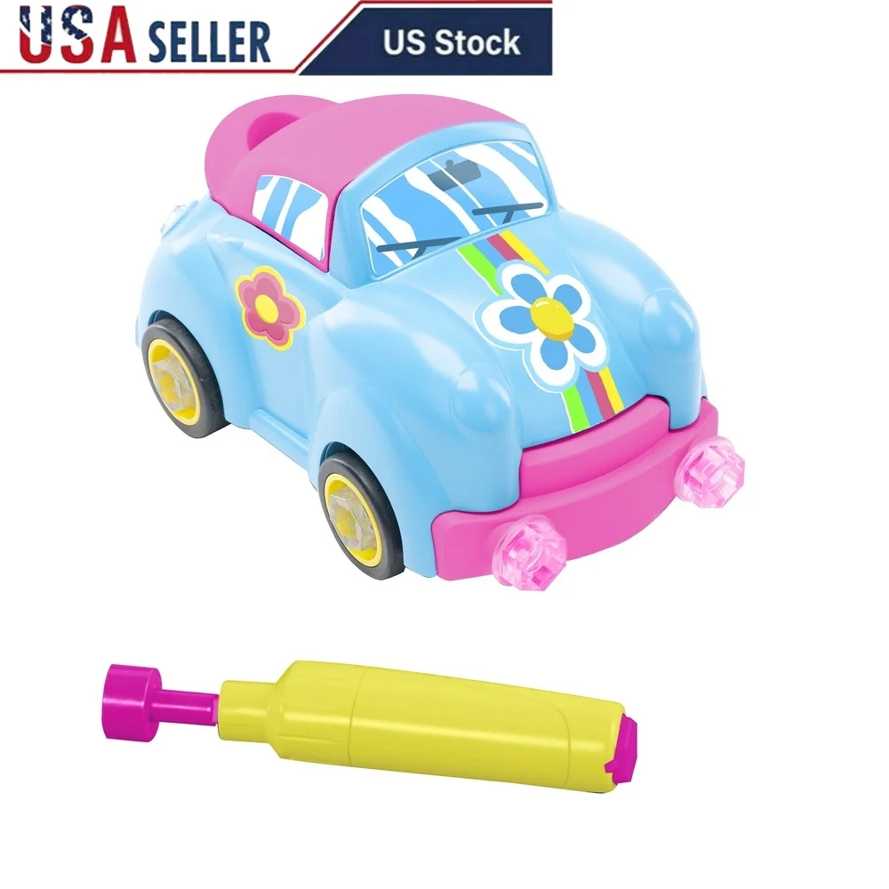 

Kid-Safe Power Drill Convertible Toy Build and Play Vehicle Kids 3-6 Years DIY Fun with Stickers and Colorful Bolts