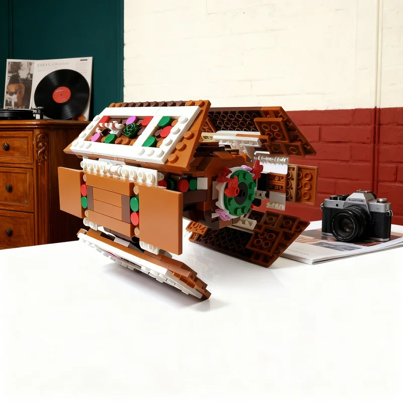 Kid Toys Ads - 500 деталей MOC Gingerbread TIE Ad