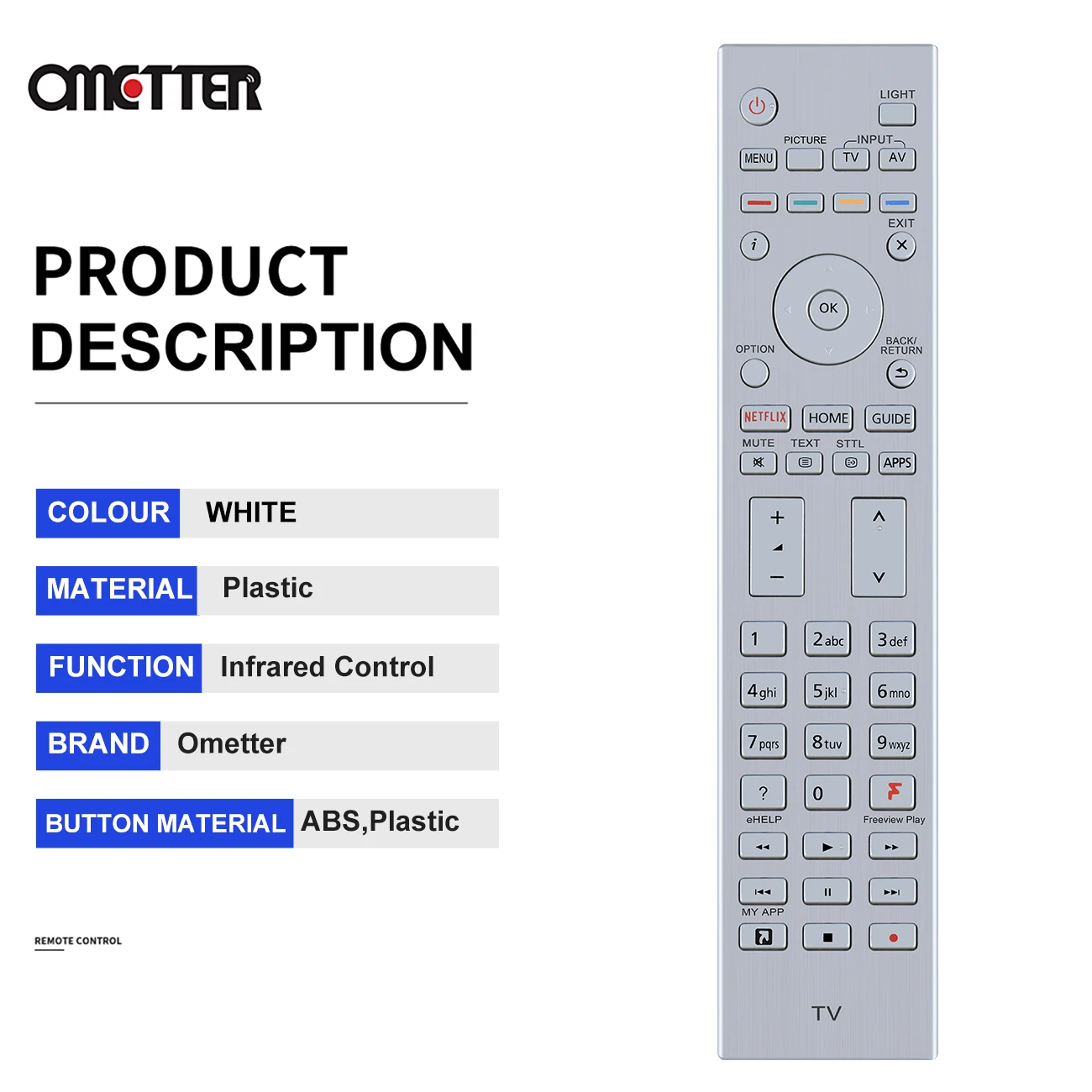 Remote Control for Panasonic TX-65GZ2000B 65\