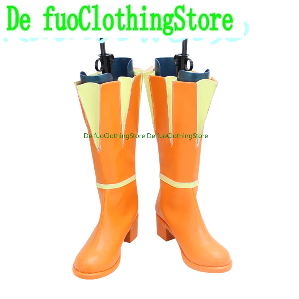 

DefuoClothing Русалка Мелодия Сейра Обувь для косплея Сапоги Игра Аниме Игра Ролевая игра Хэллоуин Реквизит Обувь Сапоги