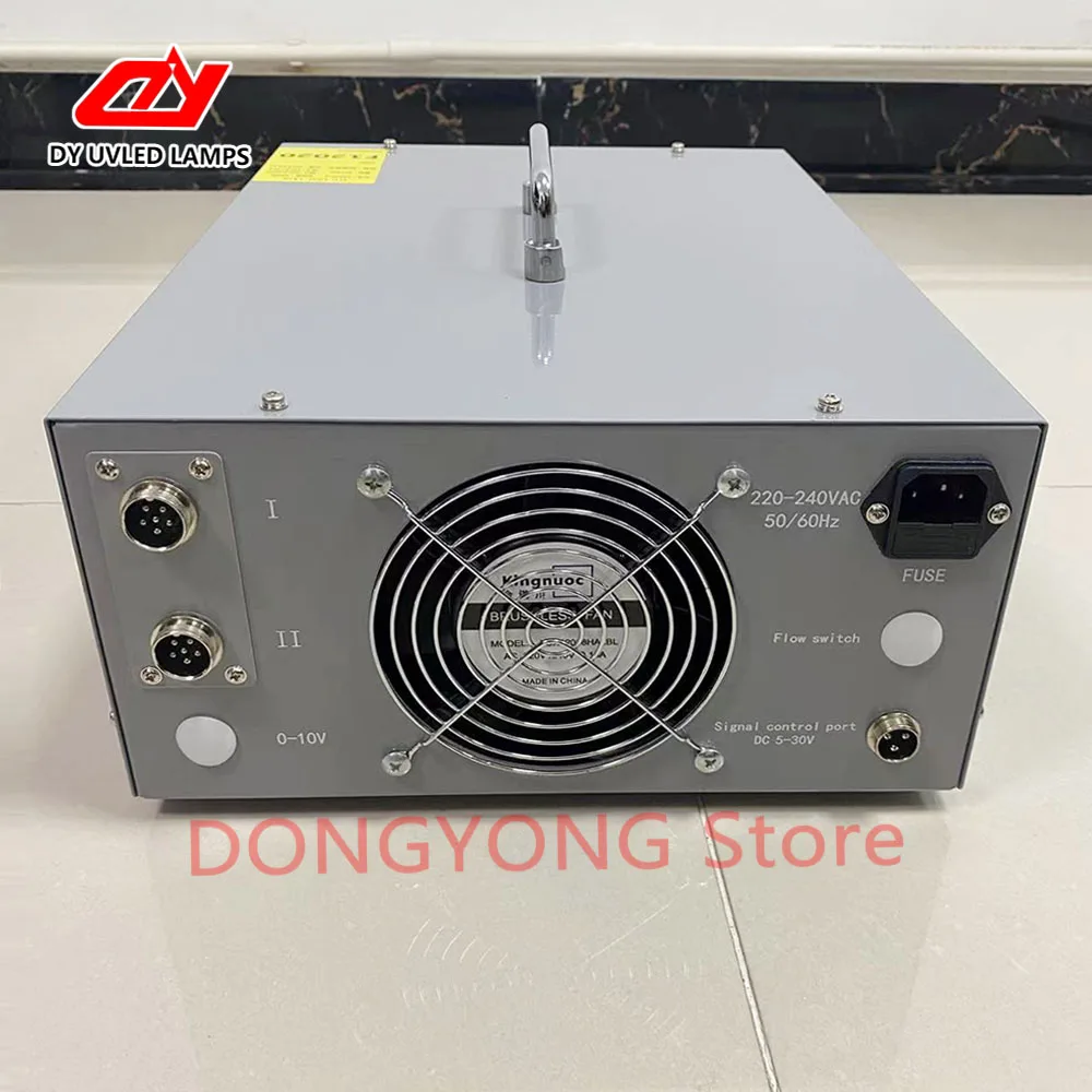 2pcs UV LED Curing lamp Air cooling system with power supply box for Flat printer TX800 XP600 printheads Gen5 Ricoh Nozzle Lamp