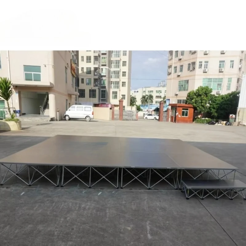 

Wedding Background Stage Platform Decoration Concert High Quality Stable Stage Cheap Price Flexible Event Chorus Stage