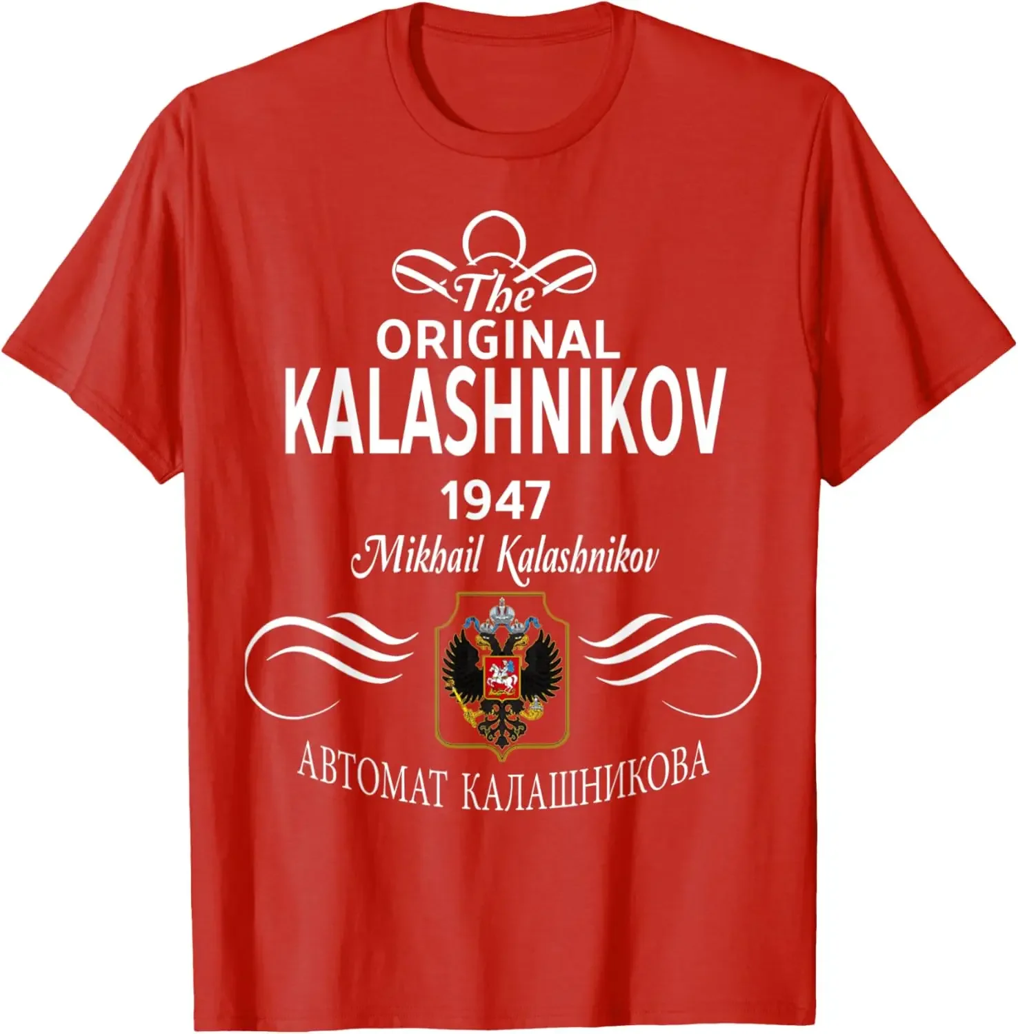 Soviet Kalashnikov AK-47 Vintage USSR Russian Rifle Gun CCCP T-Shirt Short Sleeve Casual 100% Cotton Men Shirt