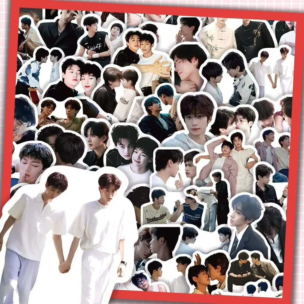 180「リバースラブ」Xuyou Yusheng ステッカー、鶏の卵の雄のリード用のかわいいアクセサリー、DIY 電話ケースステッカー