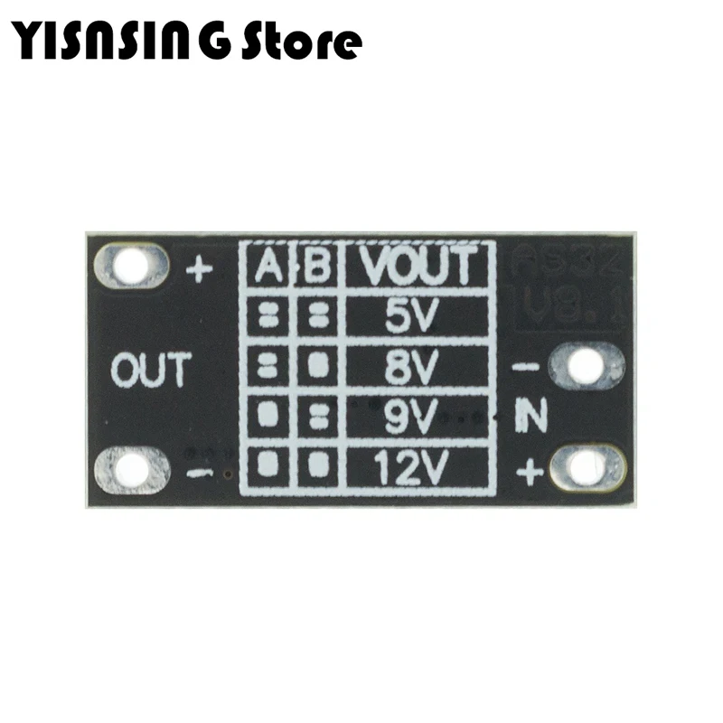 5PCS 1.5A Multi-function Mini Boost Module Step Up Board 5V 8V 9V 12V LED Indicator Diy Voltage Module 3.7V lithium battery