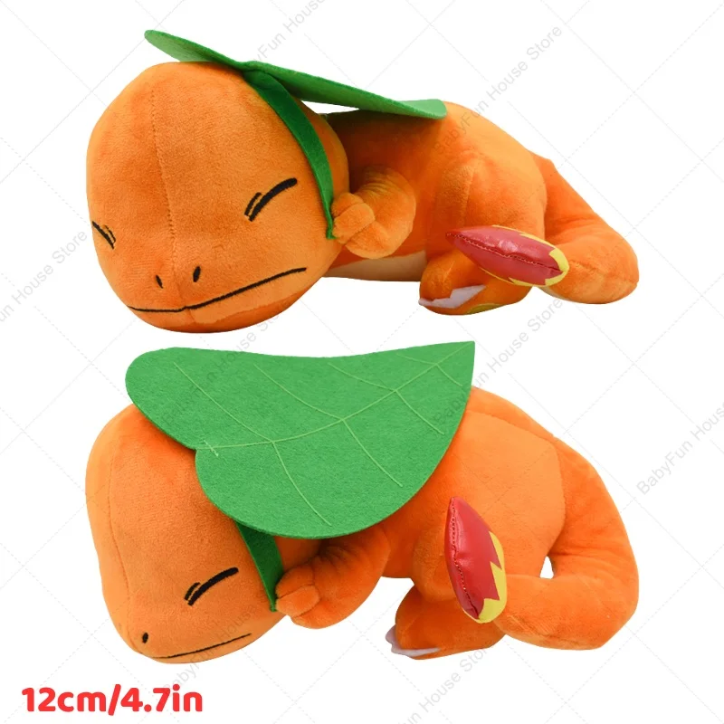 Pokemon Schlafende Gengar Eevee Charizard Sylveon Plüschtiere Kawaii Sprigatito Oshawott Fuecoco Pamo Cubone Plüschpuppen Geschenk für Kinder