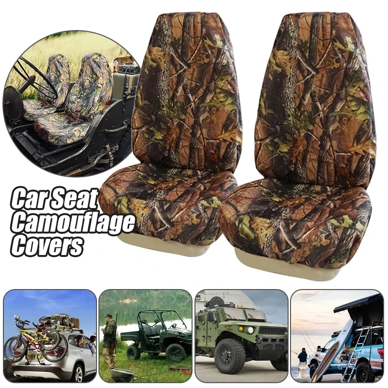 Funda Universal impermeable para asiento de furgoneta de coche, camuflaje, caza al aire libre, Camping, pesca, accesorio
