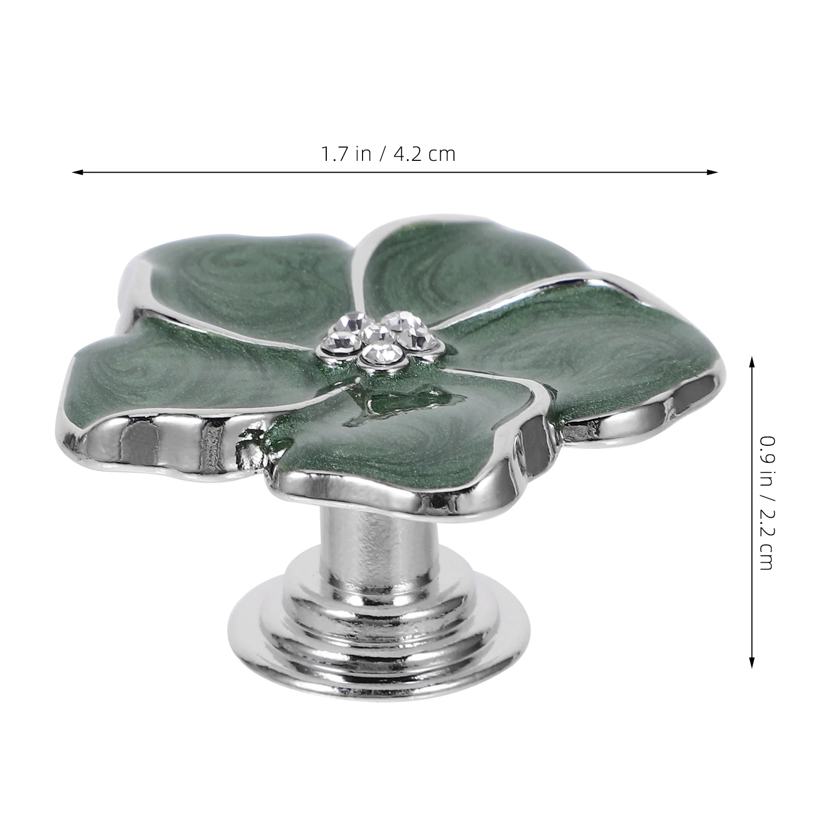 

Alloy Handle Vintage Decor Flower Elegant Knobs Dresser Simple Decorative Wardrobe Shape Cabinet Zinc Cute Office Floral