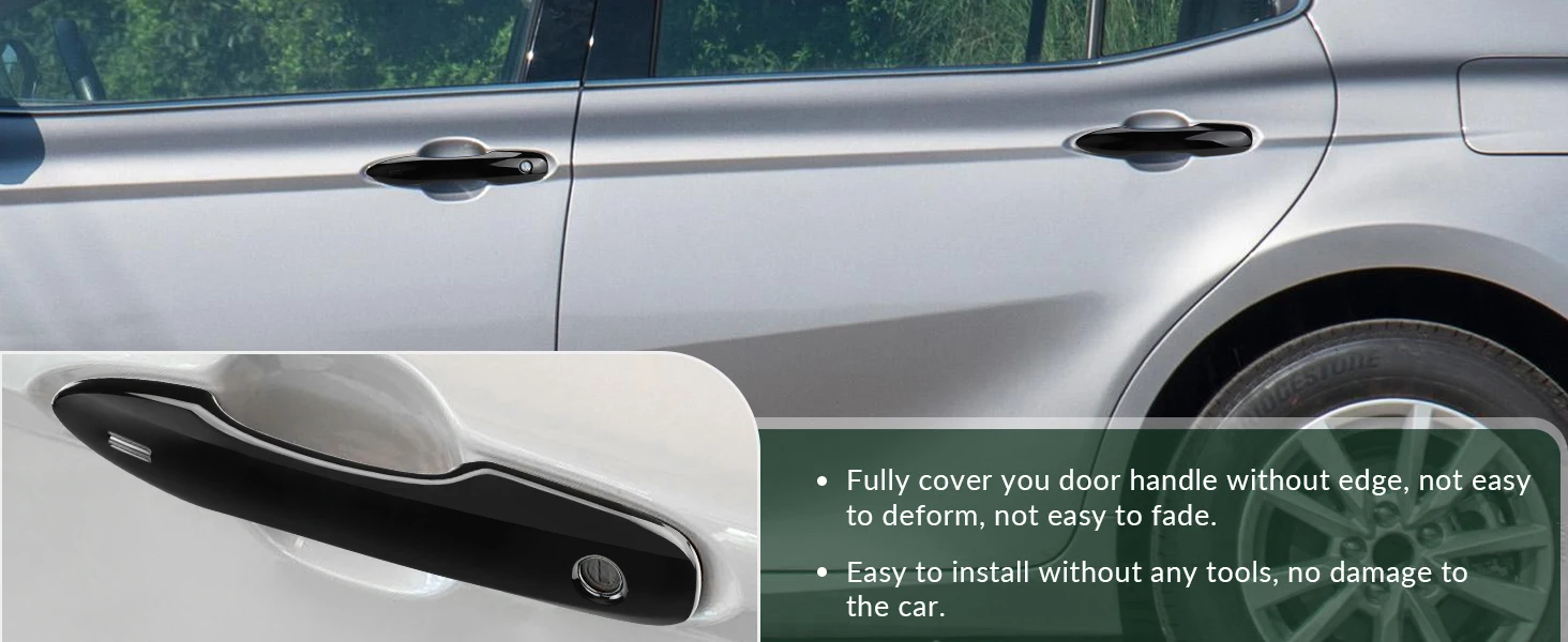 Auto Türgriff Abdeckung Trim Für Renault Kangoo 2 MK2 FC FW 2007 ~ 2020 Außen Externe Schutz Zubehör Schmücken aufkleber – Detail 2