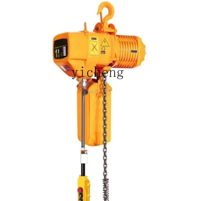 

ZF ring chain electric hoist chain type lifting truck freight elevator hoist