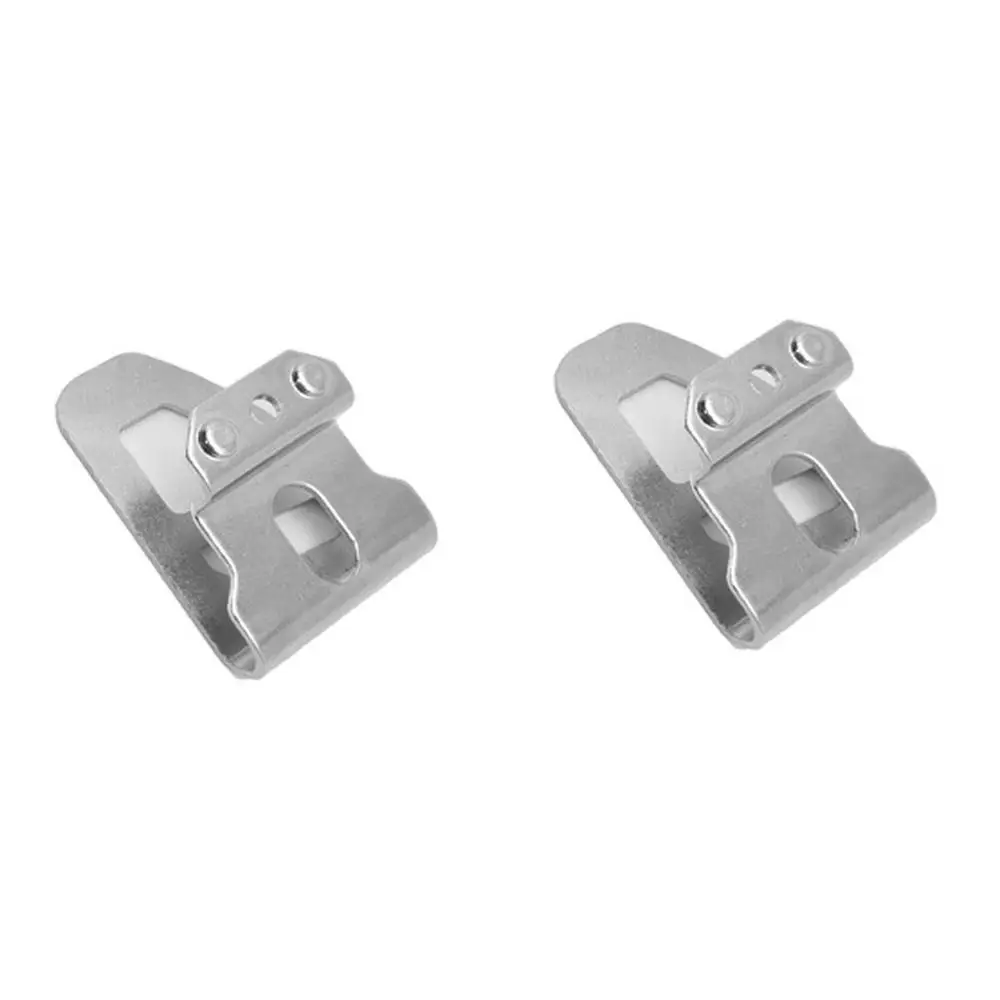 Accessories Durable Drill Belt Clips Silver Metal Bit Holder Kits Power Tool Part Power Tools Waist Buckles