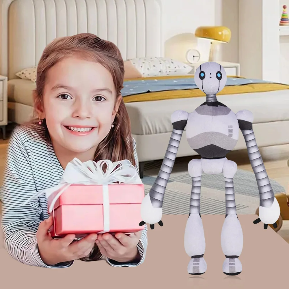

Robot Stuffed Animal 13 Inch Robot Buddy Plush Adjustable Plushies Toy Soft Home Decor Funny Birthday Christmas Gifts