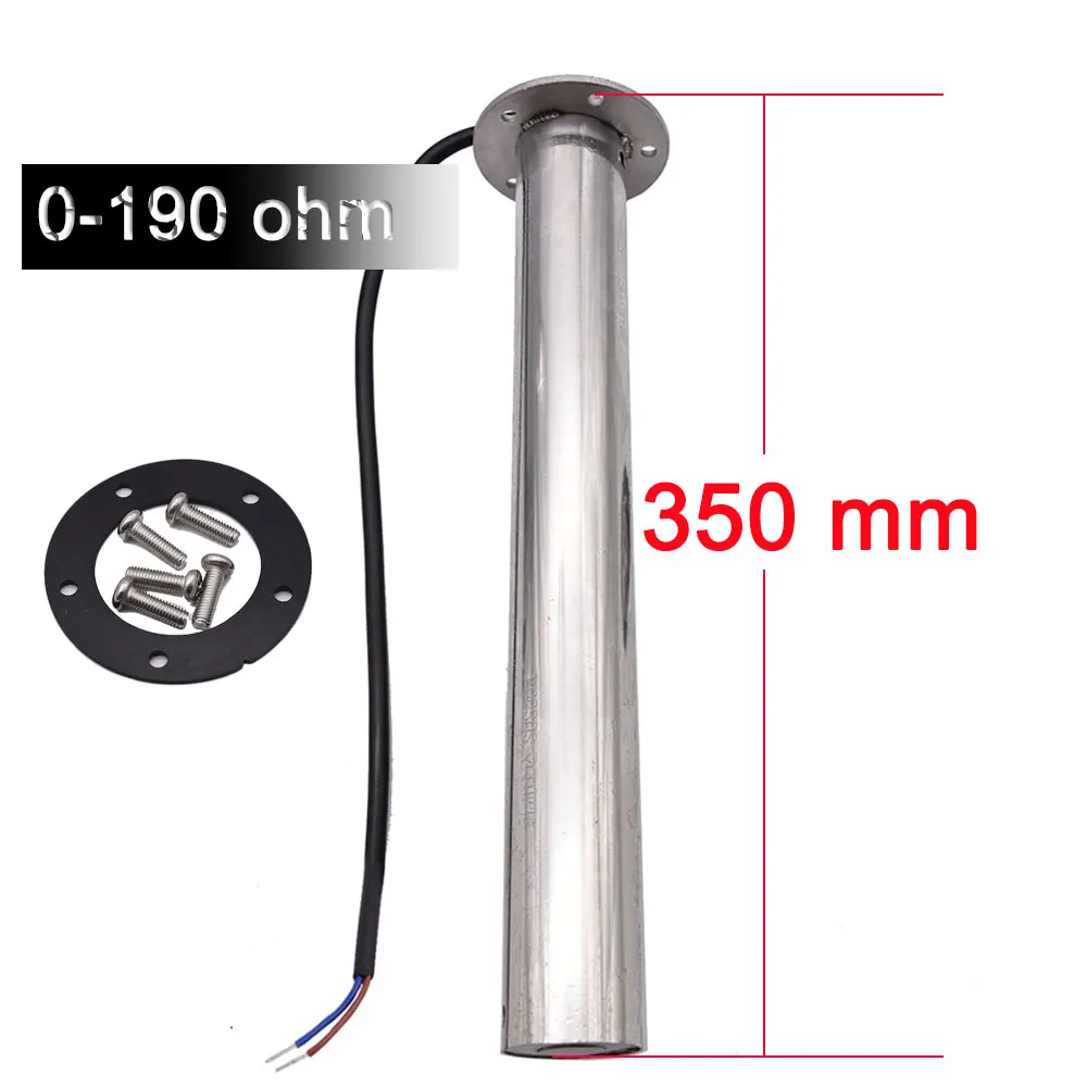 150mm~550mm Sewage Level Gauge Sensor Marine Boat Car Fuel Sender Unit Water Level gauges 0-190 240-33ohm water level customized image 3