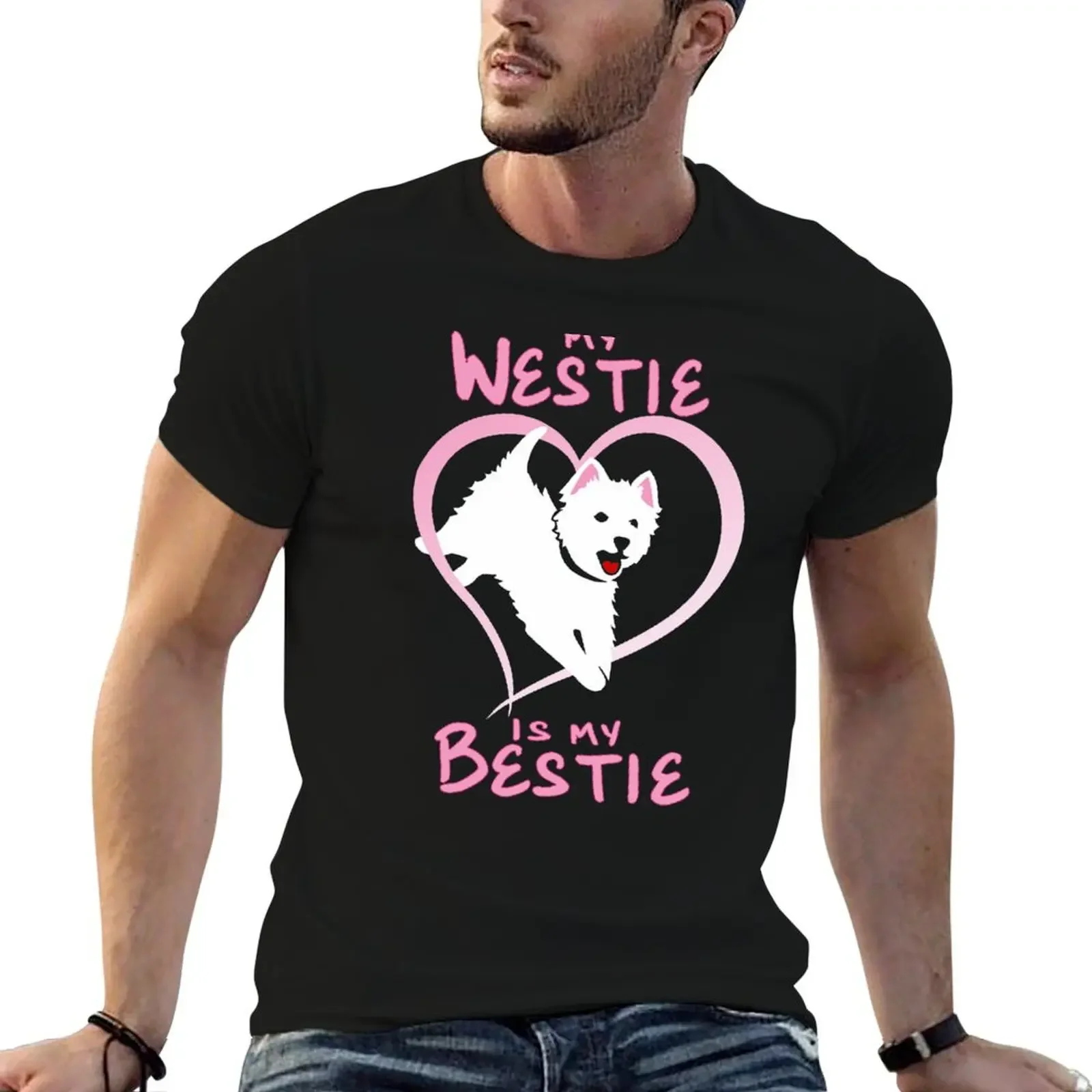 My Westie is My Bestie NickerStickers? on Redbubble T-Shirt cute tops graphic shirts luxury clothes men