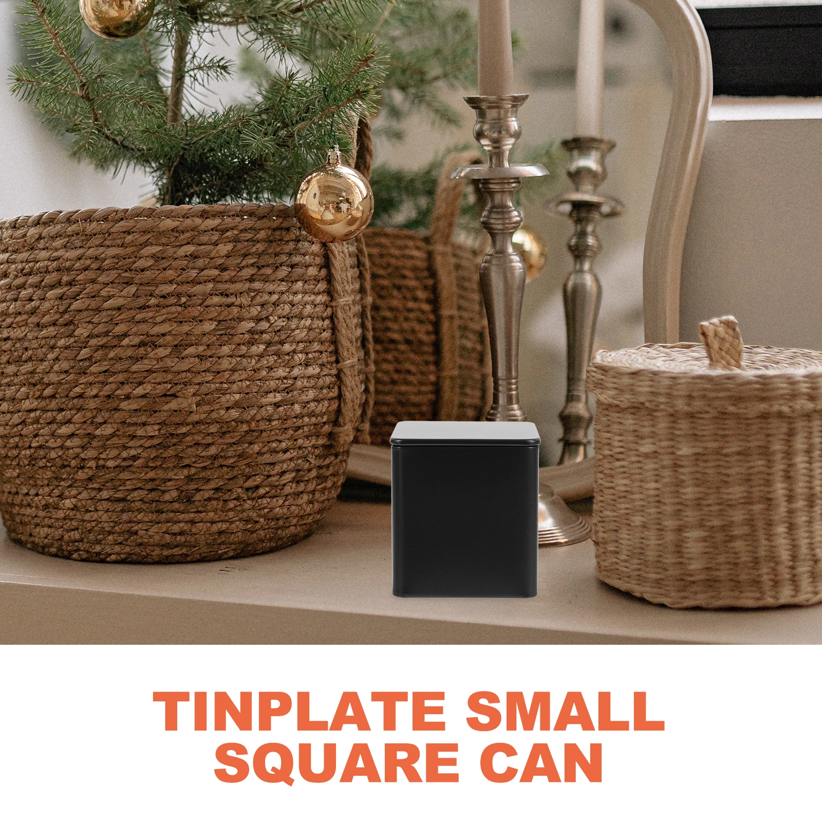 

5pcs Small Tinplate Containers Tea Storage C Making Jar Craft Jars Empty Metal Boxes Sealed Home Gifts