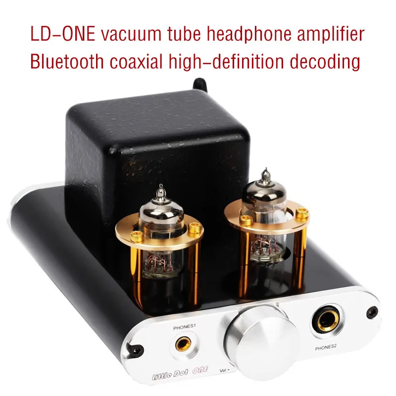 AIYIMA SMSL LD-ONE 1 통합 진공관 헤드폰 앰프 Bluetooth 동축 HD 디코딩 헤드폰 전력 증폭기 오디오