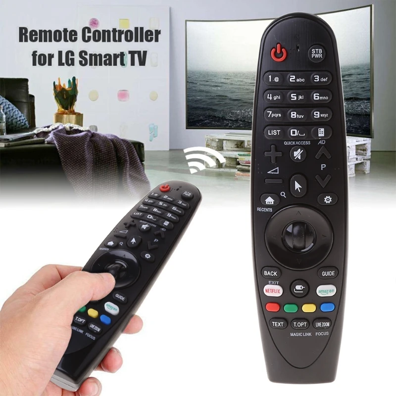 for Smart Remote Control Replacement Controller for LG AN-MR18BA/19BA AKB753 AKB75375501 MR-600 MR650 UK6500 UK6570