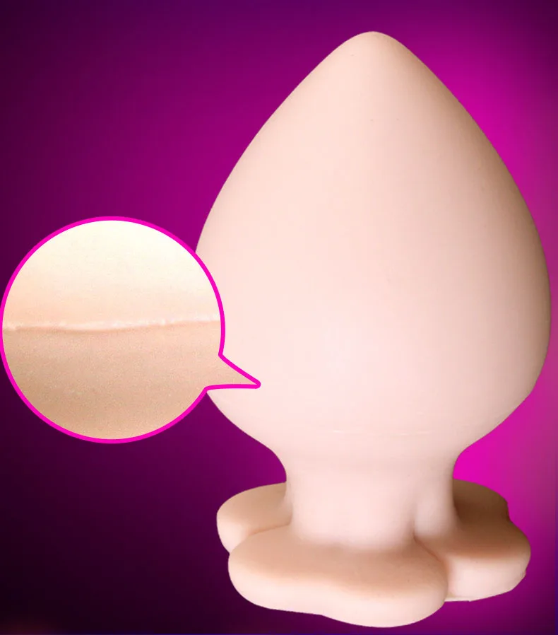 Latest Big Soft Silicone Anal Plug Large Expanding Stimulator Butt Plug Dildo Anus Dilator Adult Sex Toy For Man Woman